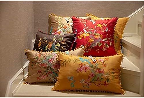 CXDTBH Kineski mahagonski kauč jastuk jastuk Model Soba dnevni boravak nazad jastuk noćni kvadratni jastuk