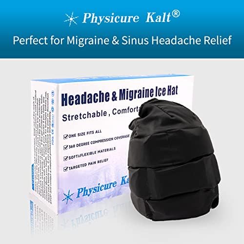 Physicure Kalt glavobolja i migrena Relief Ice Cap| patentirani Nosivi glavobolja Relief šešir