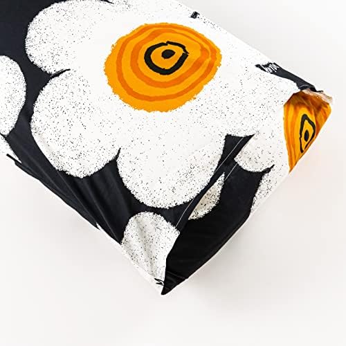 Susybao cvjetni prekrivač kiša pamuk bijeli cvijet prekrivač 3 komada 1 crni akvarel botanički prekrivač