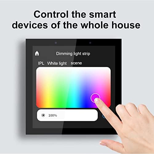 Smart Home Control Panel, Dimmer i pozadinski muzički uređaj, 4 '' prekidač za prekidač u