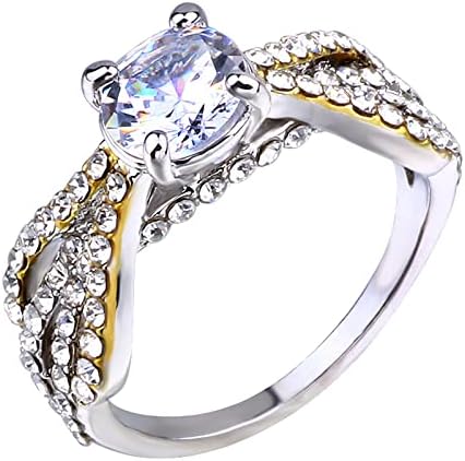 Legura dijamantski prsten Popularni izvrsni prsten jednostavan modni nakit Popularni dodaci Ženski