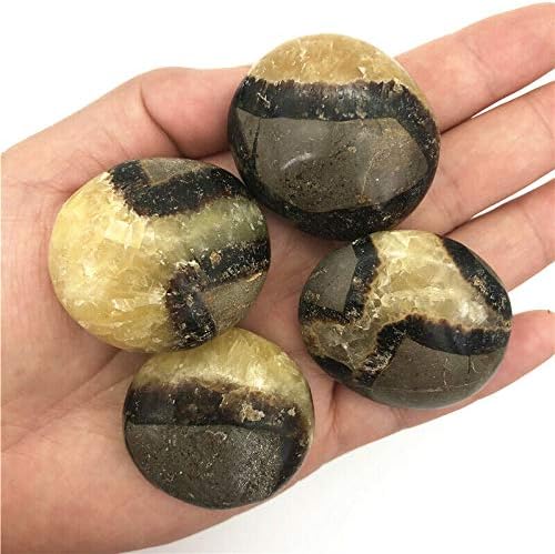 Heeqing AE216 1pc Prirodni septaminijski septanski septanski masažni kamenje mineralni uzorci