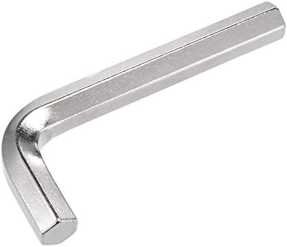 Uxcell 8mm ključ sa šesterokutnim ključem, CR-V alat za popravak duge ruke u obliku slova L