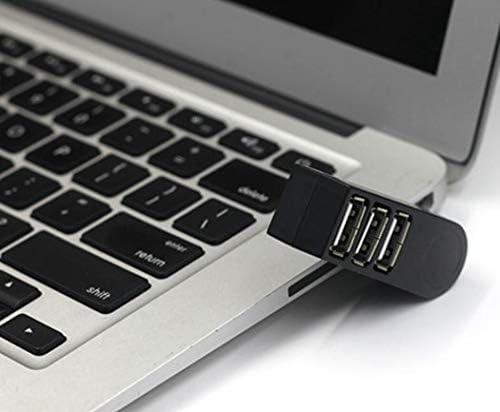3 porta USB 2.0 rotirajuće čvorište, USB na 3usb 2.0 Konverter 90 ° 180° 270° stepen za PC Laptop Notebook