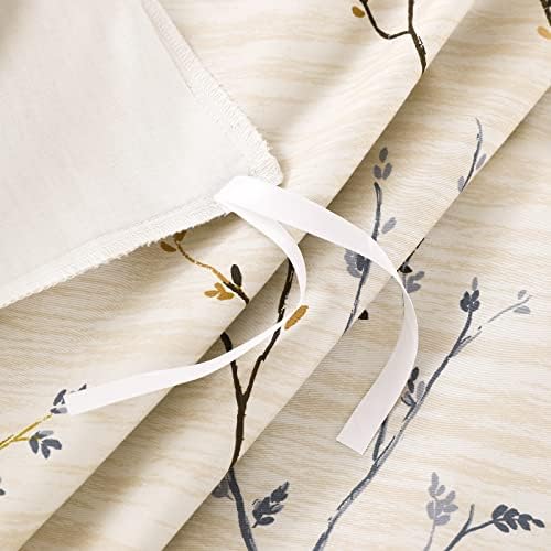Homebox Pamučni prekrivač pokrivač - Egipatska pamučna krema Podružnica za posteljinu Podesite