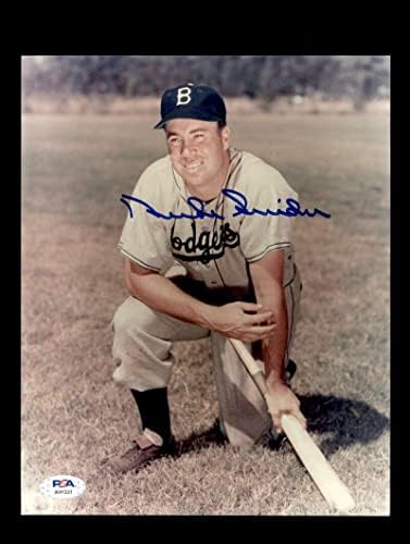 DANE SNIDER PSA DNK potpisao 8x10 fotografija 1 Autogram - autogramirana MLB fotografija