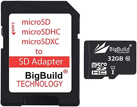 BigBuild tehnologija 32GB Ultra brza 80MB/s microSDHC memorijska kartica za Lenovo Smart Tab M10 Tablet