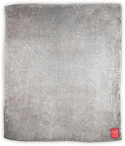 Demdaco zimsko vrijeme porodično mega toplo siva 120 x 60 poliesterski tkanini bacaj pokrivač
