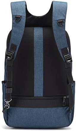 Pacsafe Metrosafe X Anti Theft 25L ruksak - sa podstavljenim 15 laptop rukav, tamni traper