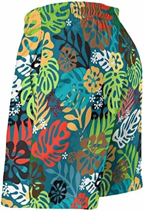 Ljetne egzotične cvjetne tropske palme muške kupaće gaćice za brzo sušenje na plaži sportske kratke hlače s