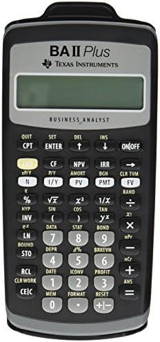 Texas Instruments Baiiplus Kalkulator financijskog kalkulatora, Autobus Anly, 10dig UD1013