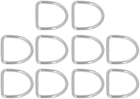KADIMENDIUM 3MM D Prstenje, bešavno zavarivanje korozijskog otpora izdržljivosti Metalni D prstenovi