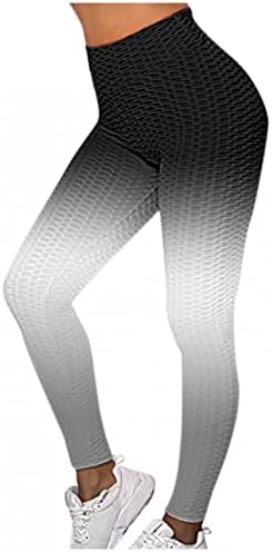 Masbird joga hlače za žene struk Fitness Plus size za vježbanje tajice tiskane kontrolne kravata boja