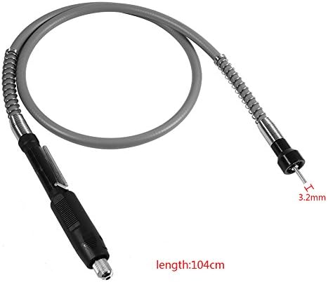 Kabel fleksibilno vratilo, fleksibilno produljenje bušilice, 3,22 mm produžetak bušilice sa M8 bez karata za