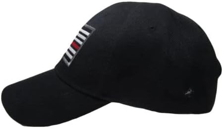 2 Pk Crna SAD Tanka crvena linija kapa šešir niskog profila Bejzbol podrška vatrogasci