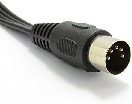 Kenable 5 pin muški DIN utikač na 4 x RCA fono muški utikači Audio kabel 2m