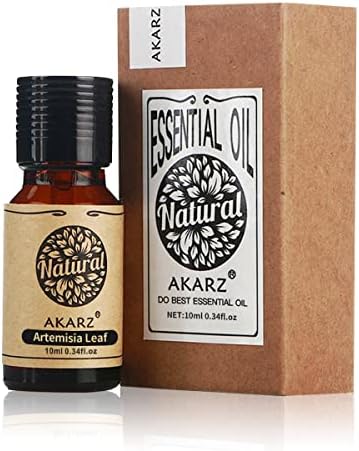 Akarz Artemisia List Esencijalno ulje prirodno organsko čisto ulje za listove za kožu za kožu njegu kose, svijeće, sapun, izrada, brisač, masaža aroma 0,34 fl oz