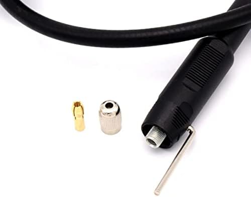 DOITOOL 3 kom električni fleksibilni Adapter Bit Crna produžetak poliranje brusilica držač rezbarenje za bušilicu