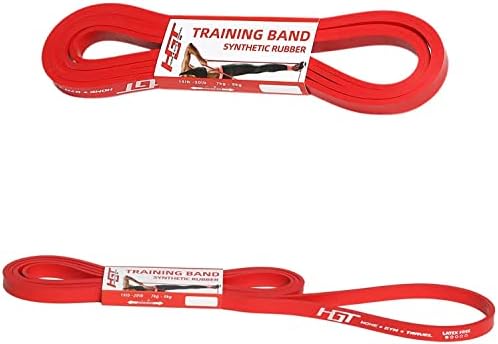 HGT Long Resistance Band-Extra Strength Latex-free Workout Band for Women & Men - Supports Stretching, Yoga