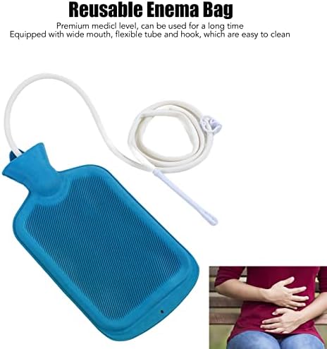 Klistir torba klistir za debelo crijevo čišćenje silikona 2l plava za višekratnu upotrebu domaćinstvo tuš
