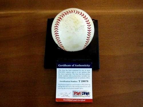 Lefty Gomez 5 x WSC Yankees Hof bejzbol vintage feeney gu'ed bejzbol psa / dna - MLB igra rabljene
