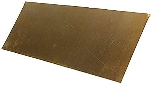 KEKEYANG mesing ploča od čistog bakra folija mesingani Lim Percision metali sirovine, 1. 2x100x150mm,