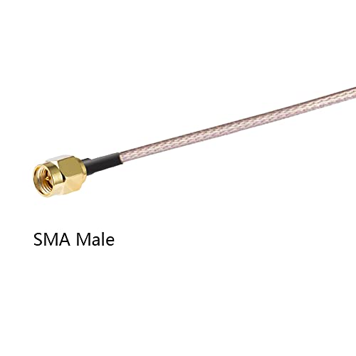 POBADY 2pcs U. FL IPEX to SMA muški koaksijalni kabl sa niskim gubitkom 6 /15cm U. fl/IPEX RG178 koaksijalni