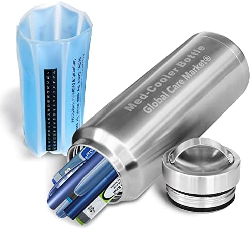 Prijenosni slučaj za putnike inzulina - Veliki lijek Cooler Box TSA Medicina Cooler Boca za putovanja sa biogel
