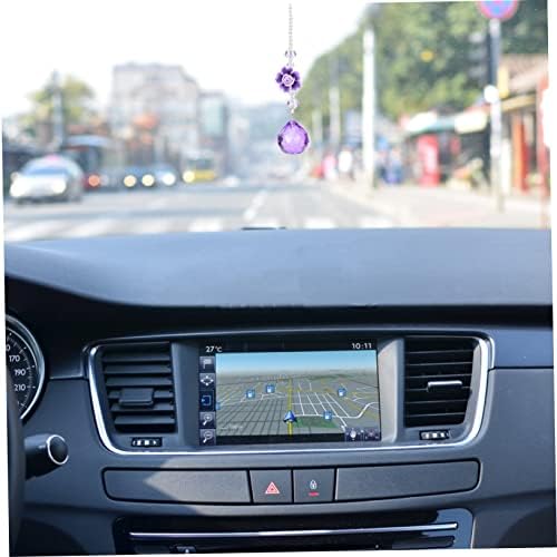 Claspeed Crystal Privjesak za automobilski ukrasi za stražnji pogled Mirror Visor Privjesak za automobile Viseći