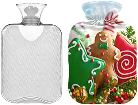 Flaše za toplu vodu sa poklopcem Božićni medenjaci vreća za toplu vodu za ublažavanje bolova,
