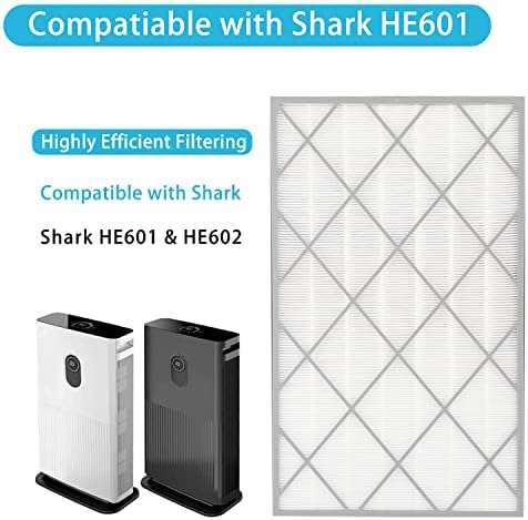 Zamjena He601 HEPA filtera kompatibilna sa Shark HE601, He602 Prečistačem vazduha, HE6FKPET H13 pravim