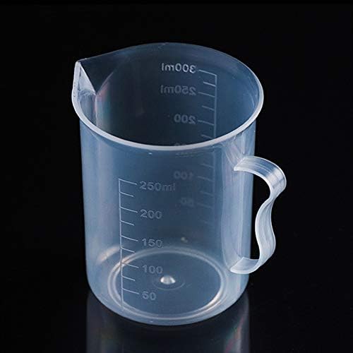 250ml Fudbalska klasa PP plastične tikvice Digitalna mjerna čaša Cilindar mjeri mjeračke laboratorijske alate