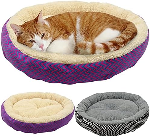 Truxd okrugli krevet za pseće kuću meke sklopive mačke za spavanje MAT GEST gnijezdo toplog uzgajivača