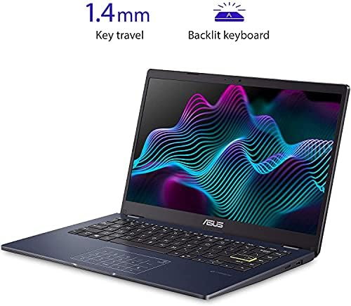 2022 ASUS L410 Thin Light Student Laptop računar, 14 FHD ekran, Intel Celeron procesor, 4GB RAM-a,