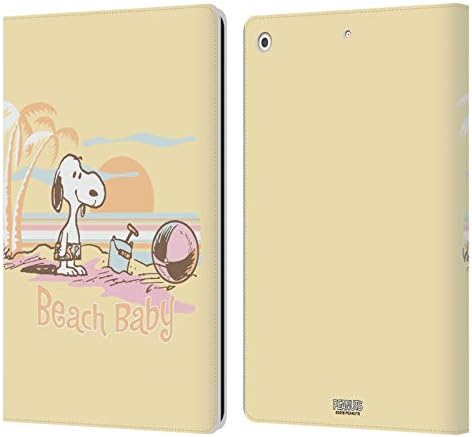 Dizajni za glavu Službeno licencirani kikiriki za sunčanje Beach Bum Snoopy kožna knjiga Novčani poklopac