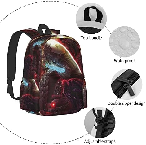 Anime Berserk ruksak 3D anime knjigovodstvene torbe velikih kapaciteta Lagane školske torbe za školske