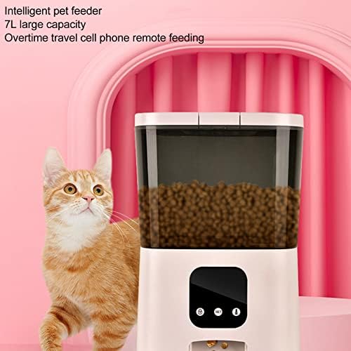 Smart dozator hrane za kućne ljubimce, APP kontrola automatska hranilica za mačke WiFi 7L velikog kapaciteta