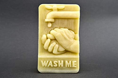 Operite me silikonski kalup sapun gipsani vosak smola glina 5oz čiste ruke