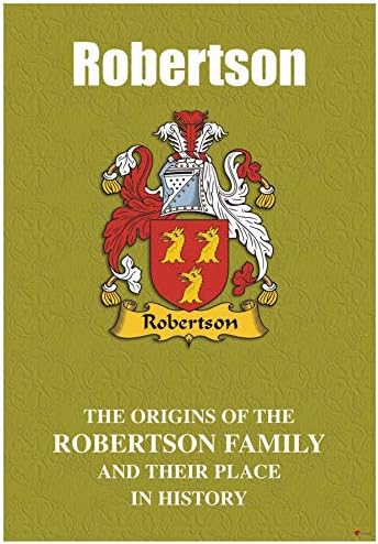 I luv doo Robertson English Porodični povijest Prezimena Brošura sa kratkim povijesnim činjenicama