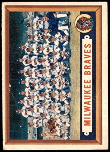 1957. APPPS 114 Braves Team Milwaukee Braves VG Braves