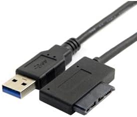 Konektori USB 3.0 do 7 + 6 13pin Slimline Sata adapterski kabl za Laptop Cd DVD optički pogon -