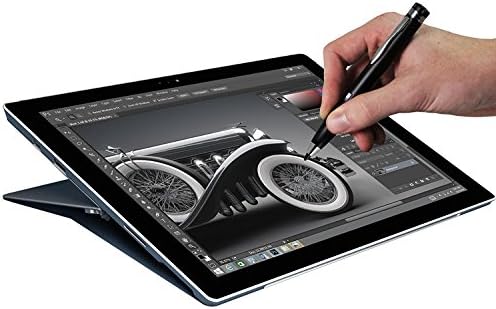 Bronel Siva Fine tačaka digitalna aktivna olovka kompatibilna sa Samsung Galaxy Tab A T580 10.1 tablet