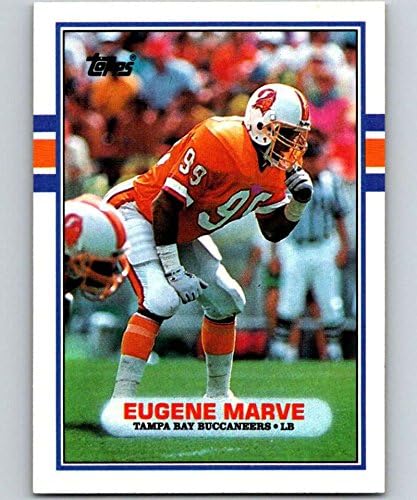 1989. TOPPS 335 Eugene Marve Buccaneers NFL fudbalska karta NM-MT