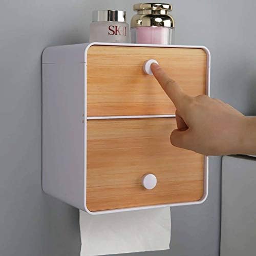 FXBZA WC držač papira sa policom za skladištenje Nijedna bušenje držač za kolutilj za branje