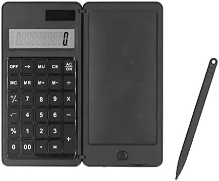 Vifemify Solarni kalkulator sa LCD ploče za pisanje prenosni sklopivi kalkulator radne površine sa
