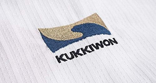 Mooto Korea Taekwondo Kukkiwon BS4 jednolivna odjeća crna V-izrez uniforme MMA borilačke vještine