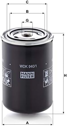 Mann Filter WDK940 / 1 Filter za gorivo