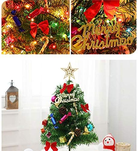 Unutarnji ukrasi za kućni mini LED Xmas Božićni umjetnički ukrasi ukrasi dekor malog stabla kućna stolna