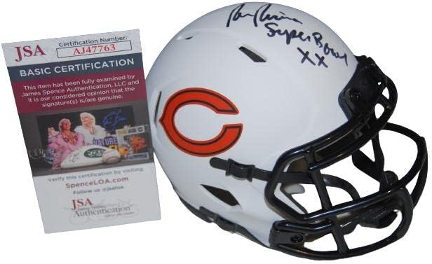 RON RIVERA potpisao Sbxx lunarnu kacigu za mali fudbal JSA AJ47763-NFL kacige sa autogramom