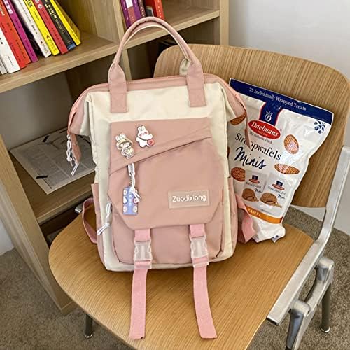 Treonca Kawaii ruksak sa kawaii pin i dodaci Djevojčica ruksaka Slatko rame Tote torba Laptop školska
